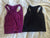 2 Tank Tops Black, purple Women's - M