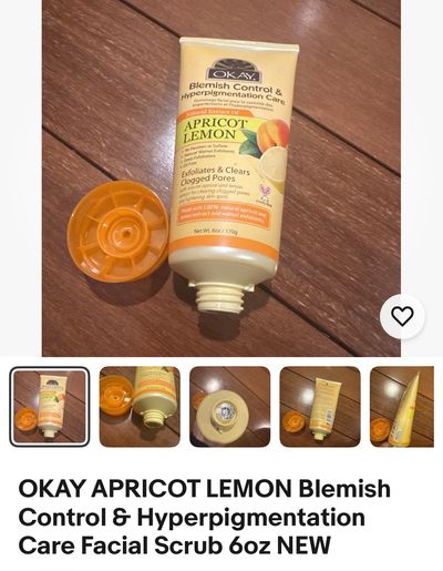 Brand new blemish control scrub