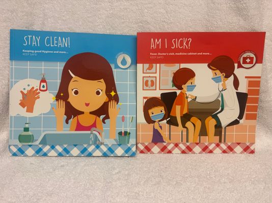 Keep Safe books. Stay Clean and Am I Sick? Keep Safe books. Stay Clean and Am I Sick?