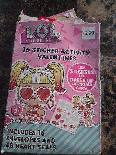 Lol doll valentine cards