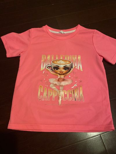 Ballerina Cappoccina shirt Ballerina Cappoccina shirt size 130 6T/6
