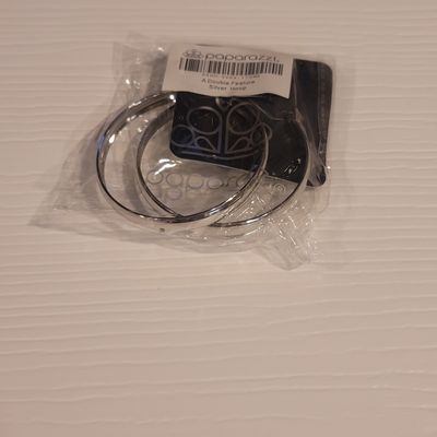 Paparazzi Silver Hoop Earrings