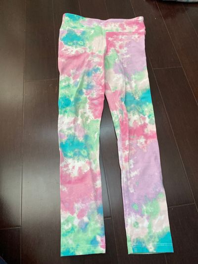 Place Tie dyed stretch pants 7-8