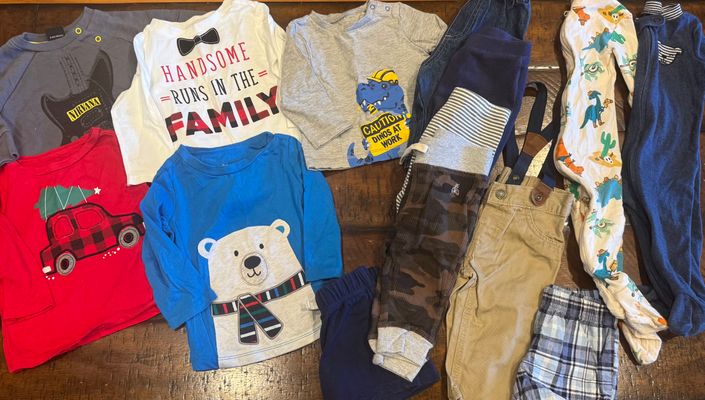 Baby boys size 6 month lot  14 total items Baby boys size 6 month lot  14 total items 6 Months
