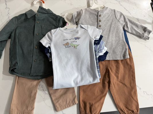 Carter's Boys clothing bundle 9m 6-9 Months