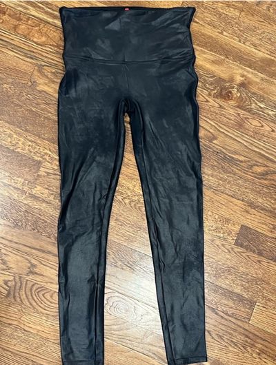 Spanx Faux Leather Leggings  Women's - XL