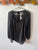 Nine west Long sleeve blouse sheer sleeves with bow in back Women's - XL