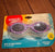 Brand new speedo, junior glide, purple stars goggl From target