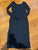 H&m Womens black midi bodycon dress modal material Women's 10