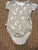 Like new skyehi designer brand retail $20 made in Bali grey octopus onesie so soft 6-12 Months