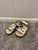 Stride Rite silver sandal Silver Velcro sandal excellent condition 9-1/2 (Lil' Kid)