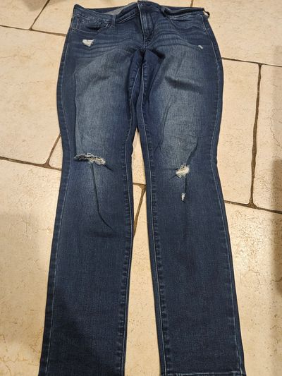 Old Navy Blue Jeans Mid Rise size 12L Women's 12