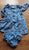 Carter's like new a soft,lightweight light blue wash w/ underpants 6 Months