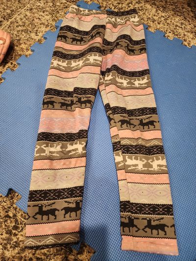 thick warm fleece-lined leggings thick warm fleece-lined leggings 6T/6