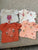 Carters Like new four onesies Newborn