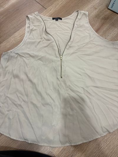 Ambiance Zipper tank Women's 2X