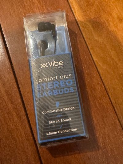 Brand new earbuds vibe sounds