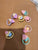 NEW cupcake hair band bag of 8 NEW cupcake hair band bag of 8