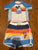 Disney Mickey two piece bathing suit bottom 9-12mo top 12-18mo 9-12 Months