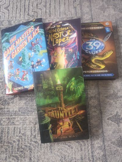 Gaming like story adventures books 4 books