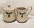 Sugar + creamer set