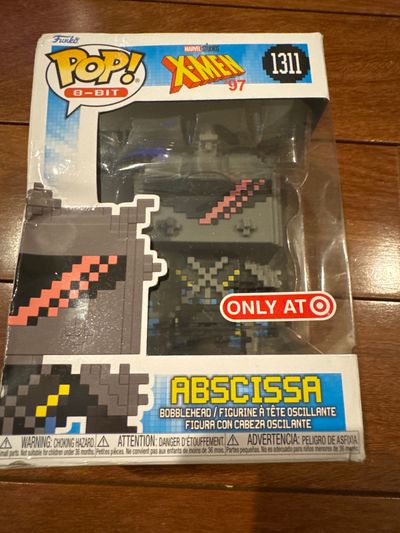 Brand new Funko pop X-Men 1311 Abscissa From target box has some light wire to it still sealed