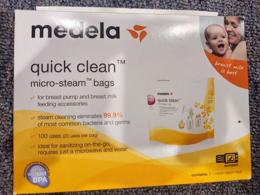 Medela NEW 5 multi purpose micro-steam bags