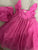 Cat n jack Hot pink dress and diaper cover 12 Months