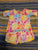 Childrens Place Size 5/6 2 Piece Tie Dye Hearts Short Set 6T/6