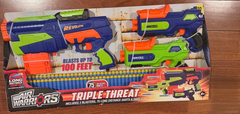 Brand new air warriors triple threat retail $30