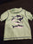 Carter green shark print rashguard, 3T