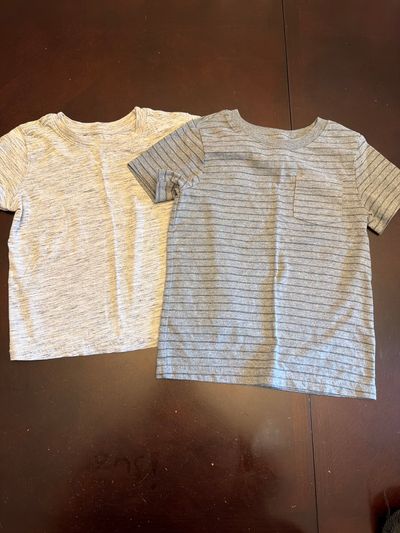 Cat and jack and Cherokee set of two short sleeved Grey tees 3T