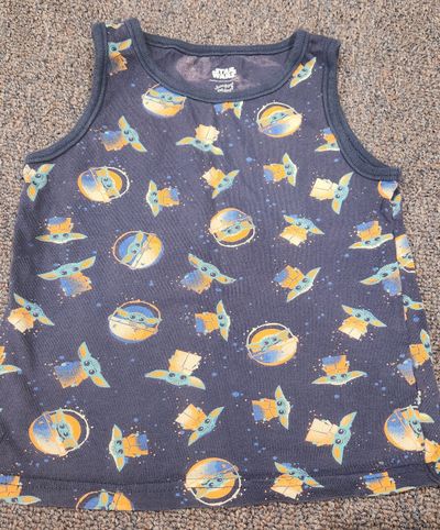 Jumping Beans Star wars sleeveless shirt 2T