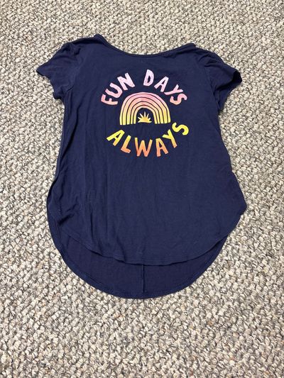 Old navy Fun days always navy swing tshirt 5T