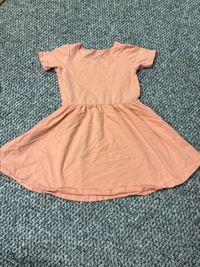 June and January Peachy orange swing dress 5T