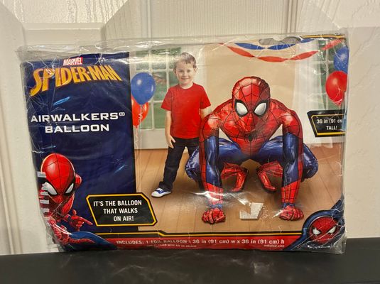 NEW-Spider-Man Spider-Man air Walker balloon, 36 inches