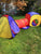 Unknown 3 piece set Teepee tunnel and cube
