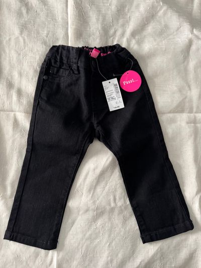 Childrens Place NEW Black Jeans 12-18mos 12-18 Months