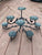 Iron candle holder. Iron candle holder. Holds 8 candles.