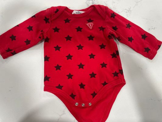Baby Guess Long sleeve onesie 6-9 Months
