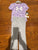 Under armour NEW 2 piece outfit set purple gray 3T