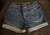 Childrens Place Shortie Short Denim Shorts 7-8