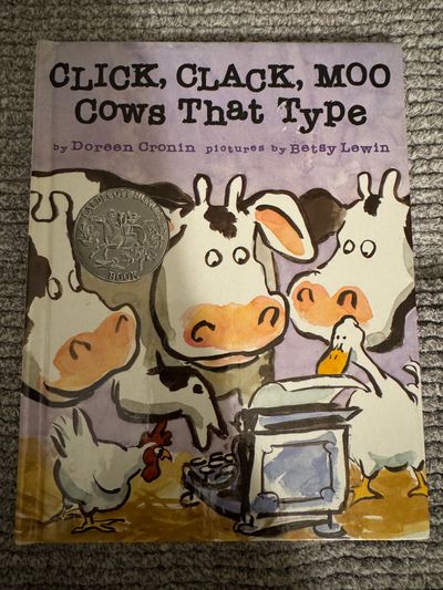 Simon and Schustet Books Click Clack Moo Cows That Type