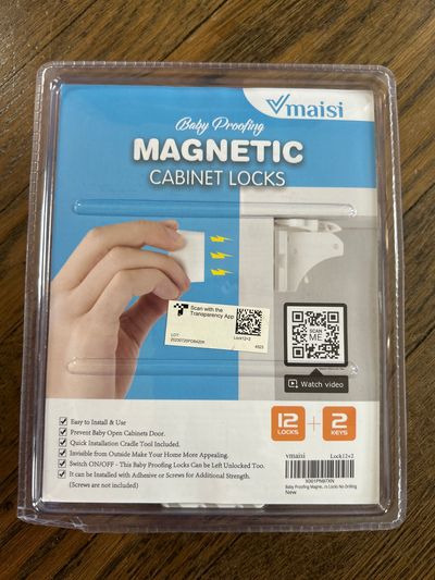 Maisi New 12 Pack Cabinet Locks