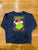 The Grinch Navy sweatshirt  4T
