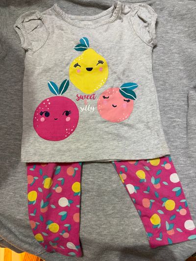 Gymboree Sweet & Silly Fruit Outfit  18-24 Months