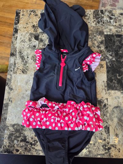 Disney one piece bathing suit minnie mouse  9-12 Months