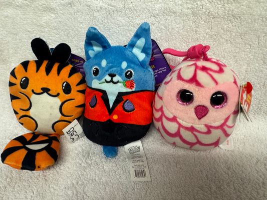 Brand new with tags mini stuffies Brand new with tags mini stuffies