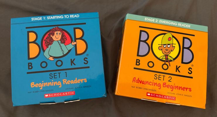 Scholastic Bob Books Beginning Readers Set 1&2
