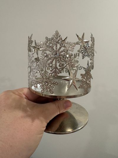 Bath and body works Snowflake candle holder